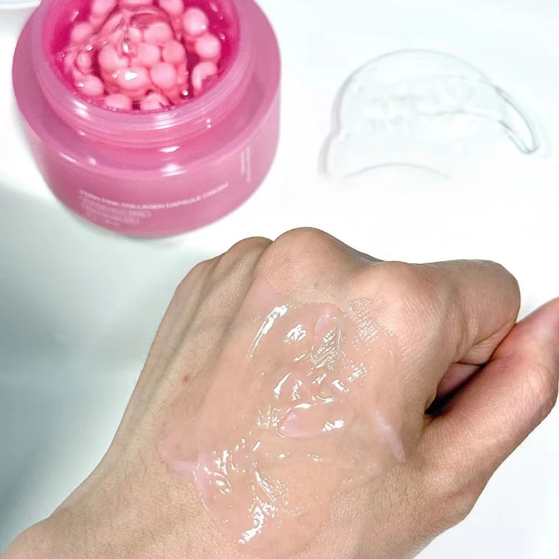 Skincare Niacinamide - Crème en Capsules de Collagène Rose