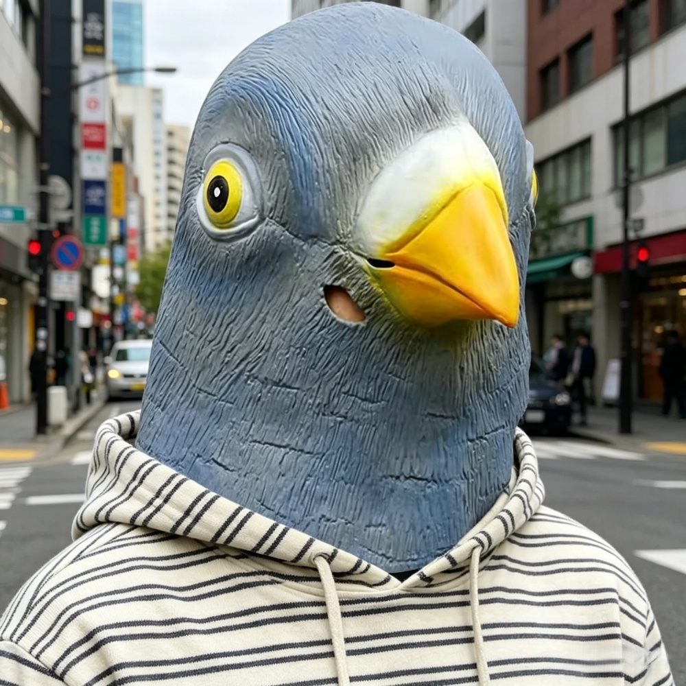Masque de pigeon, costume fant - Skincare Pigeon avis et prix