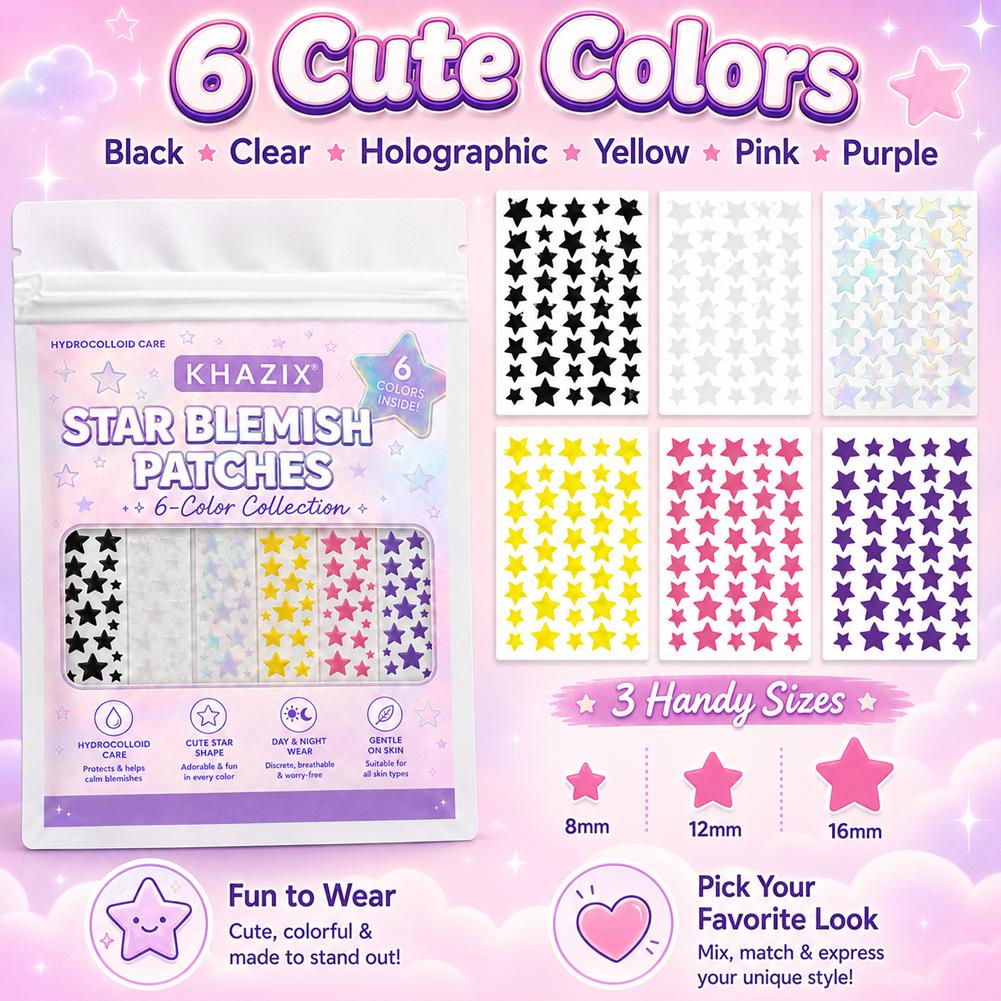 240 Patchs Étoiles Hydrocolloï - Hydrocolloid Acne Patch avis et prix