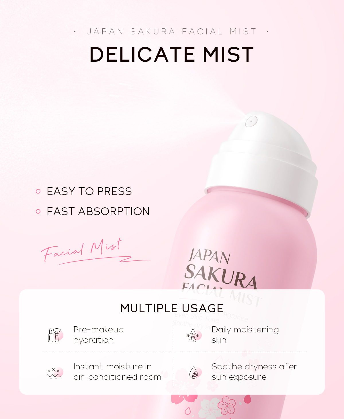 LAIKOU Sakura brume pour le vi - Skincare Niacinamide avis et prix