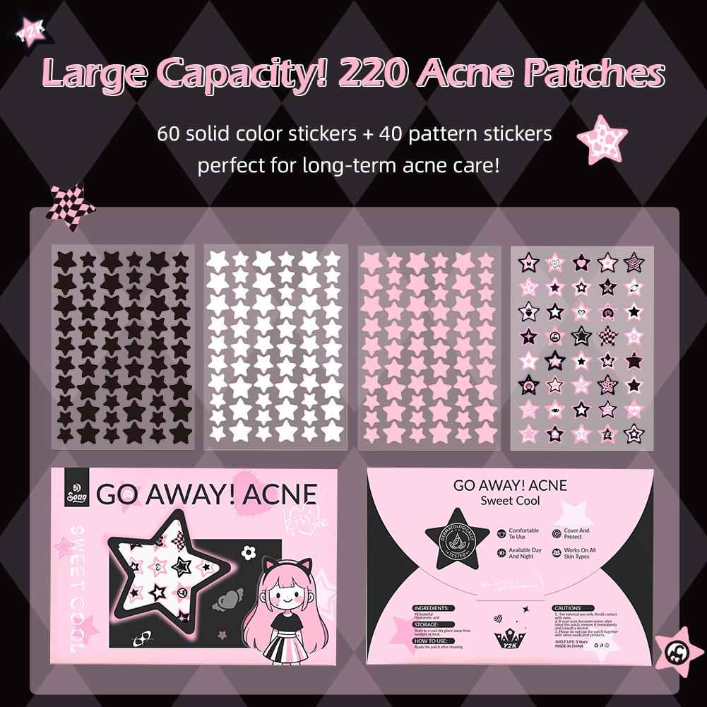 Patchs de boutons d'étoiles co - Hydrocolloid Acne Patch avis et prix
