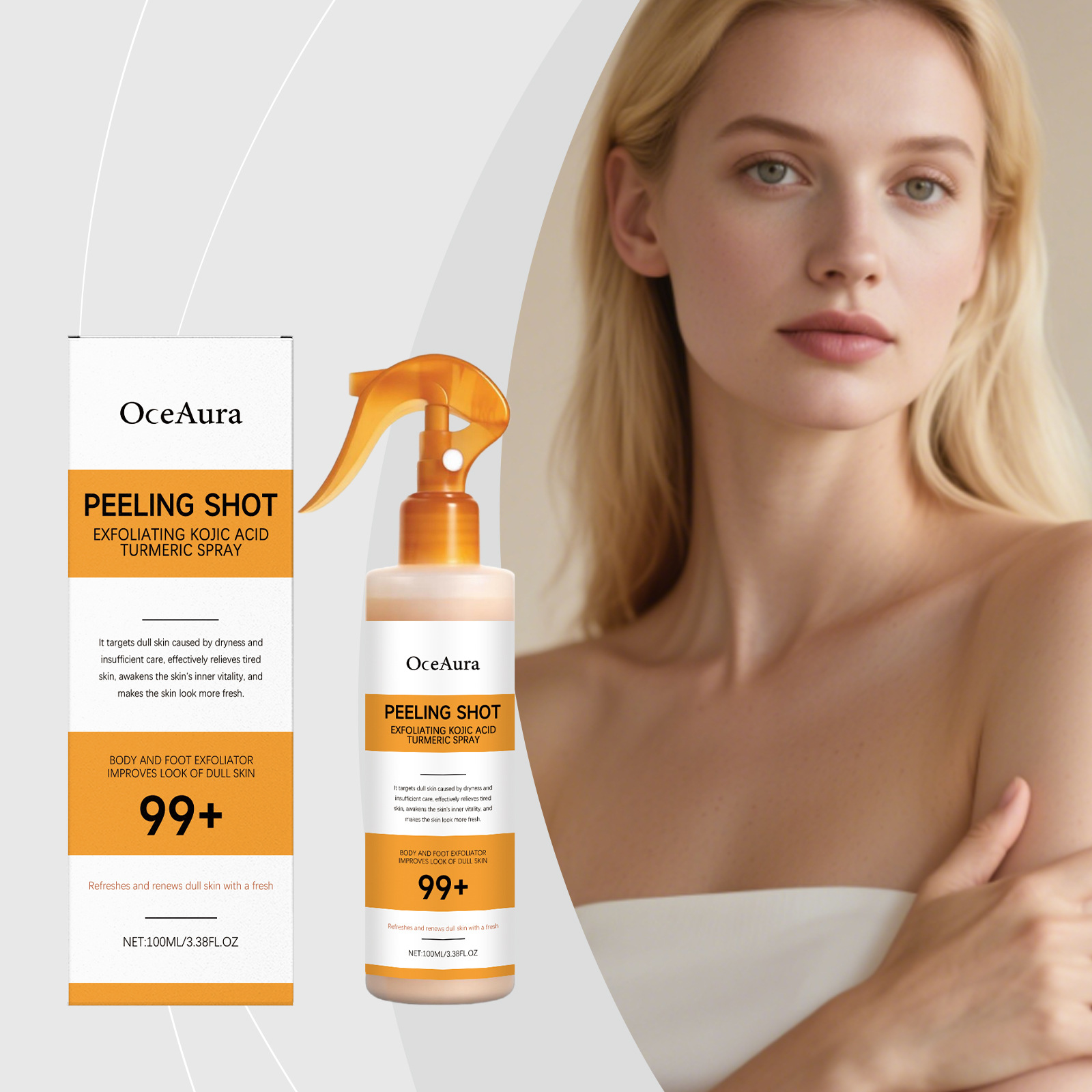 Spray à l'acide kojique et au  - Skincare Glowing avis et prix
