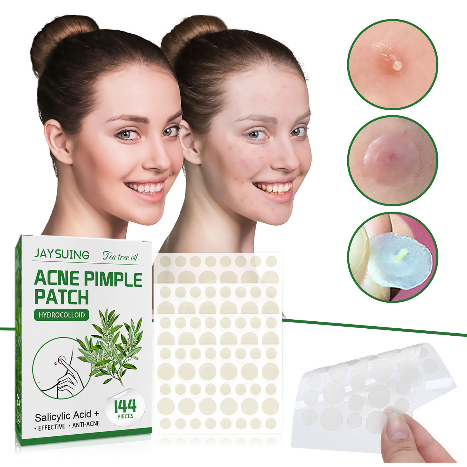 Patchs hydrocolloïdes contre l - Hydrocolloid Acne Patch avis et prix