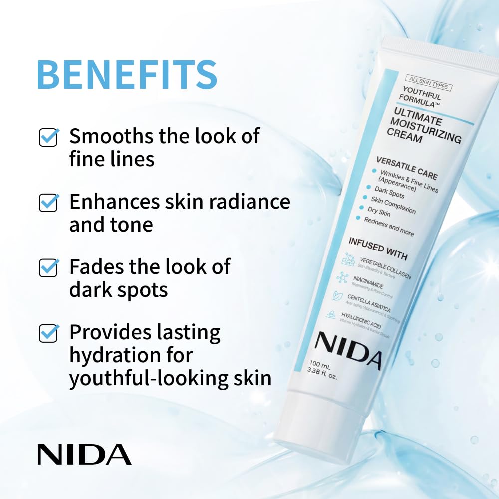 Crème hydratante NIDA + crème  - Skincare Centella avis et prix