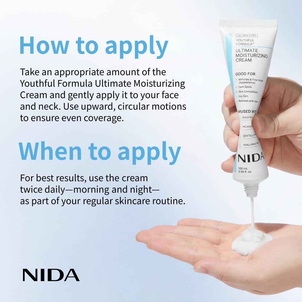 Crème hydratante NIDA + crème  - Skincare Centella avis et prix
