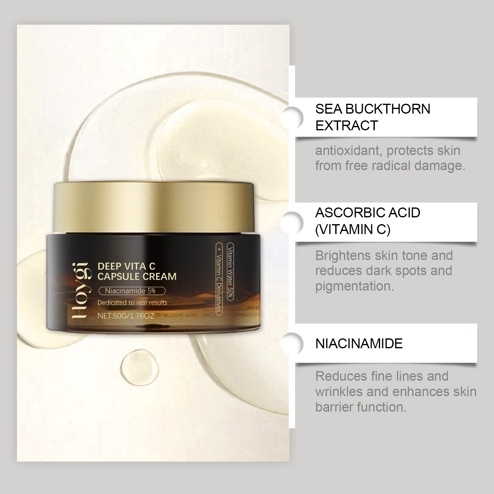 Niacinamide crème estompe les  - Skincare Niacinamide avis et prix